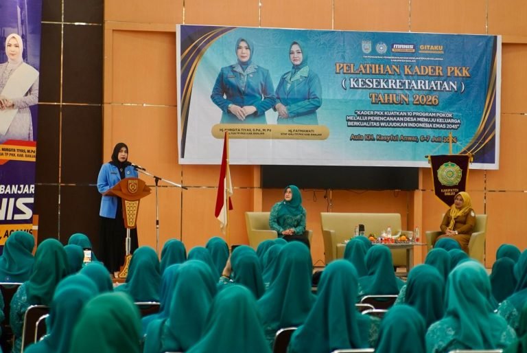 Tingkatkan Kapasitas Kader, TP PKK Banjar Gelar Pelatihan Kesekretariatan untuk Perkuat Perencanaan Desa