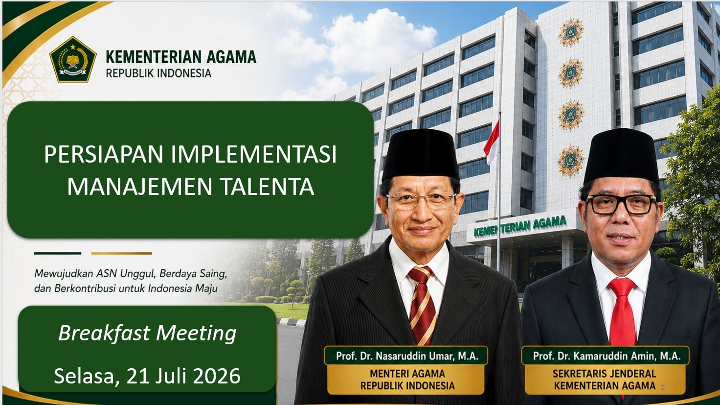 UIN RIL Siap Terapkan Manajemen Talenta ASN, Rektor: Bangun Tata Kelola SDM Berbasis Kompetensi