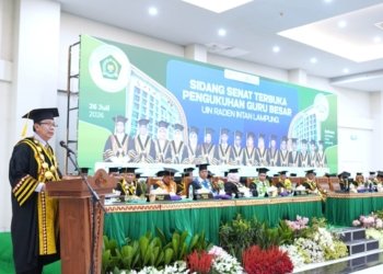 16 Guru Besar Dikukuhkan, Rektor UIN RIL: Profesor Harus Jadi Solusi bagi Masyarakat, Bukan Sekadar Gelar Akademik