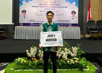 Pemuda Balangan Ukir Prestasi, M. Paissal Ari Dani Raih Gelar Wiramuda Berprestasi Tingkat Provinsi Kalsel 2026