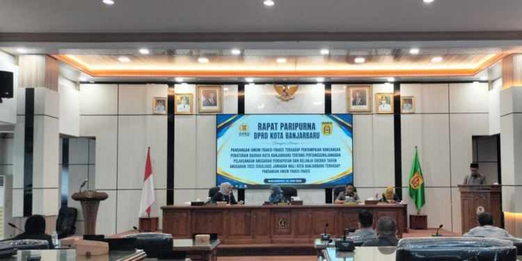 Pemkot Banjarbaru Pastikan Seluruh Masukan Fraksi DPRD Jadi Bahan Evaluasi APBD 2025