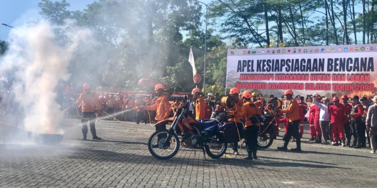 Muhidin Minta Warga Stop Bakar Lahan, Pemprov Kalsel Siapkan Status Siaga Karhutla