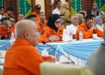 Kemarau 2026 Diprediksi Lebih Ekstrem, Lisa Halaby Amankan Komando Mitigasi Karhutla Banjarbaru