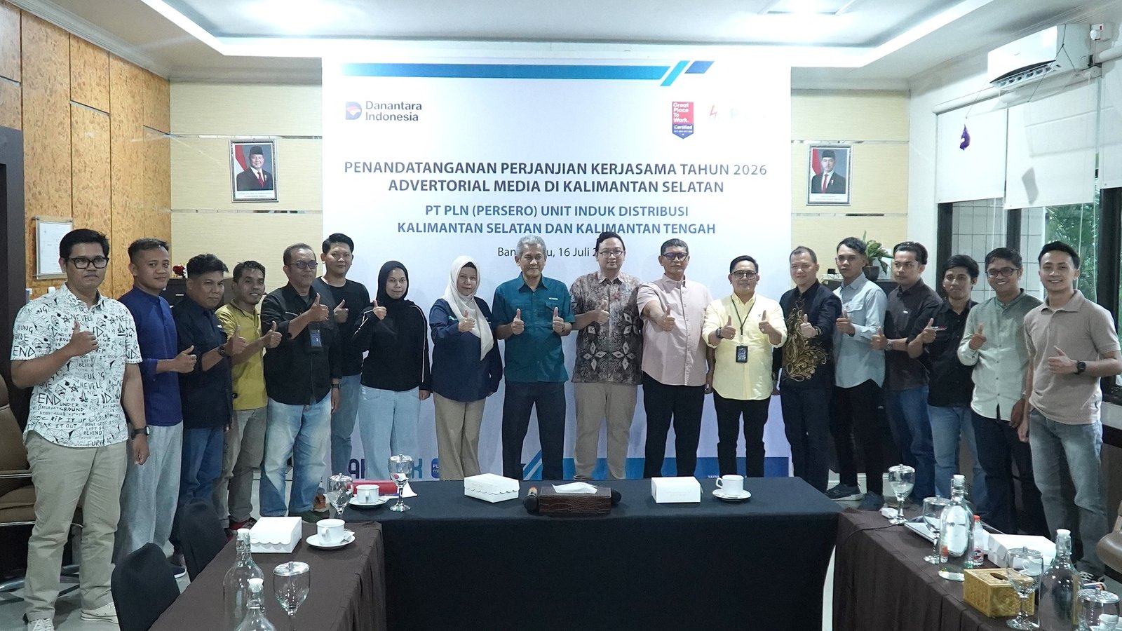 Perkuat Keterbukaan Informasi Pelayanan Publik, PLN UID Kalselteng Gandeng Media Sebarkan Informasi yang Faktual