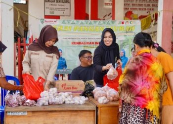 Pasar Murah Disperindag Balangan Diserbu Warga Kapul, Ringankan Beban Jelang Hari Raya Waisak