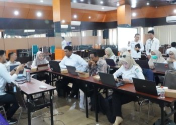 Bapperida Banjar Perkuat Akurasi Data Stunting, Seluruh Kecamatan Ikuti Desk Verifikasi Laporan Semester I 2026