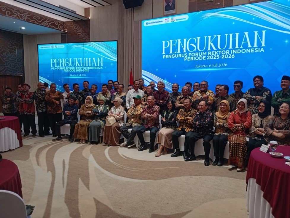 Gebrakan ULM di Jakarta! Rektor Ahmad Kini Pegang Kendali Pokja Ekonomi Forum Rektor Indonesia