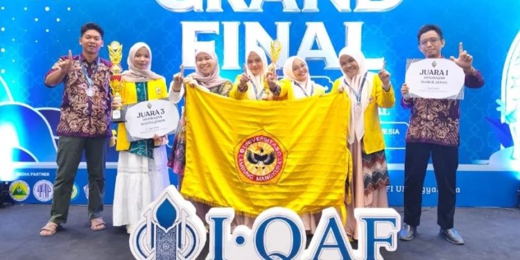 Dinda, Nurul, Indah dan Hartati raih Juara Nasional pada I‑QAF 2026
