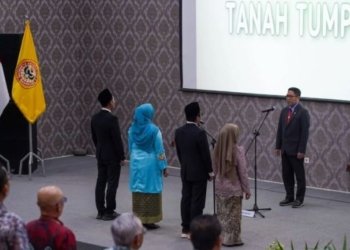 Resmi Dilantik, Ini Wajah-Wajah Dekan Baru dan Pimpinan Lembaga Strategis ULM