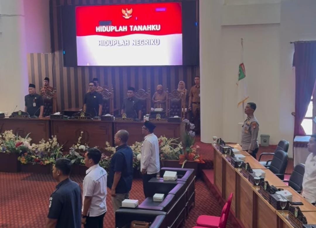 Bahas Perda Pajak dan Retribusi Daerah, DPRD Tanah Bumbu Dengarkan Tanggapan dan Jawaban Bupati