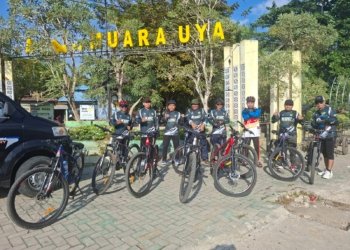 Taklukkan Jalur Muara Uya, KBC Club Pererat Kebersamaan Lewat Gowes Wisata di Riam Bidadari