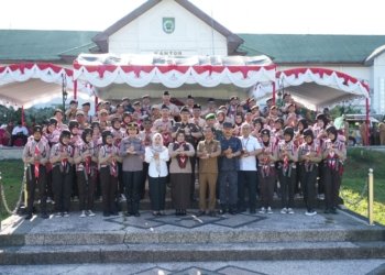 Wakili Balangan di Jamnas XII, 32 Pramuka Penggalang Siap Tebar Prestasi dan Bangun Persaudaraan Nasional
