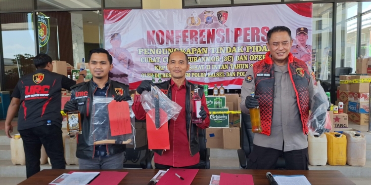 126 Tersangka Diamankan, Polda Kalsel Ungkap 94 Kasus 3C dan Operasi Sikat II Intan