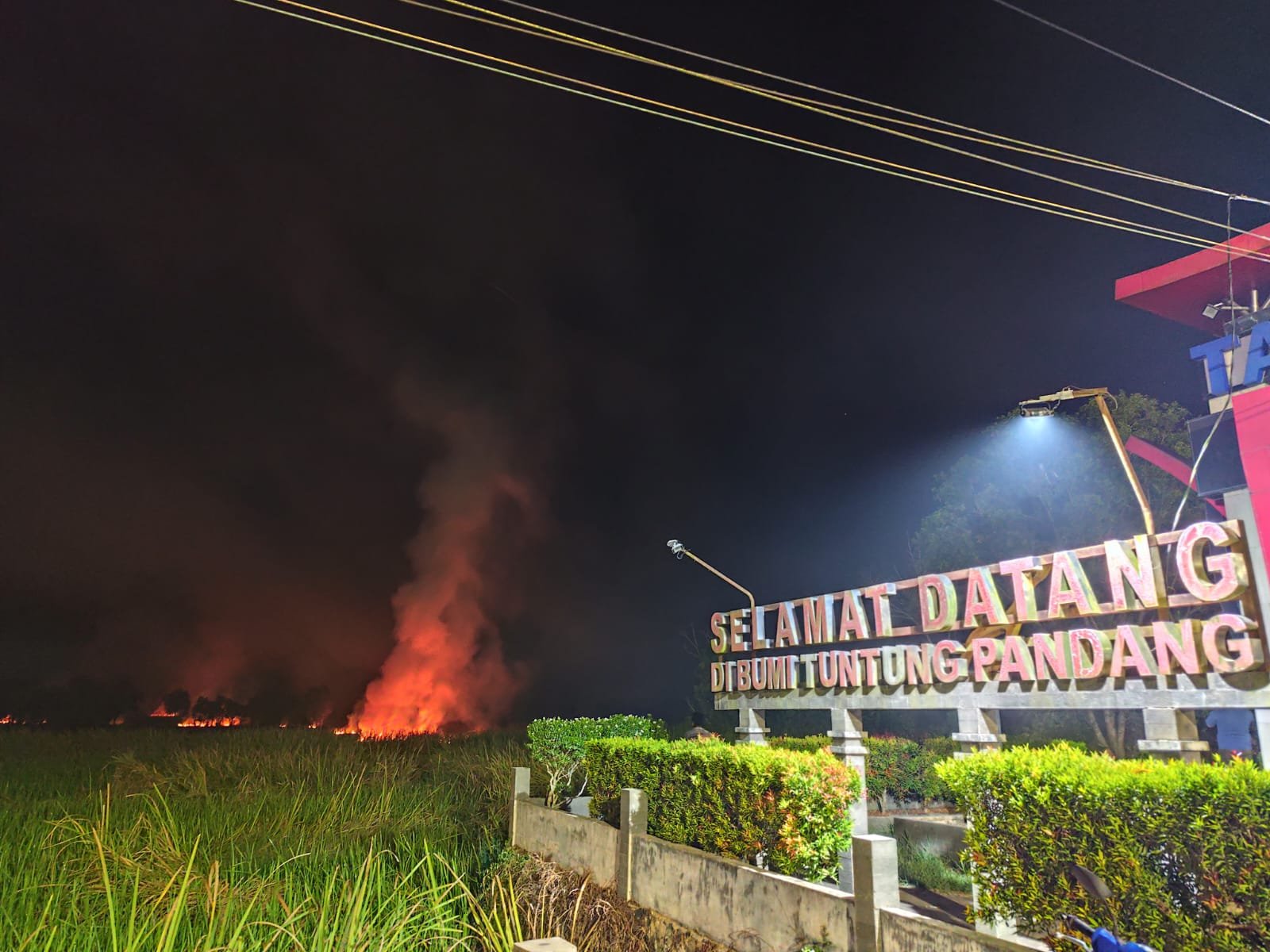 Karhutla Melulu! Api Nyaris Melahap Rumah Warga