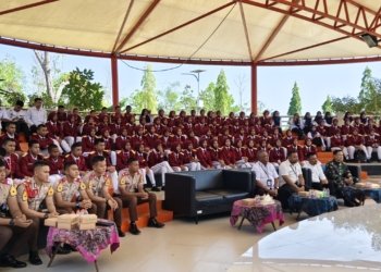 Taruna Akpol dan AAL Bekali Siswa Sekolah Rakyat dengan Pendidikan Karakter