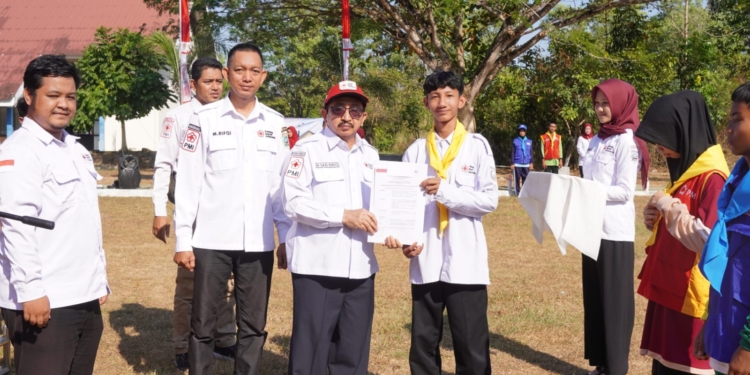 PMI Banjar Cetak Relawan Muda Tangguh, 125 Pelajar Ikuti Latihan Gabungan PMR Zona 1