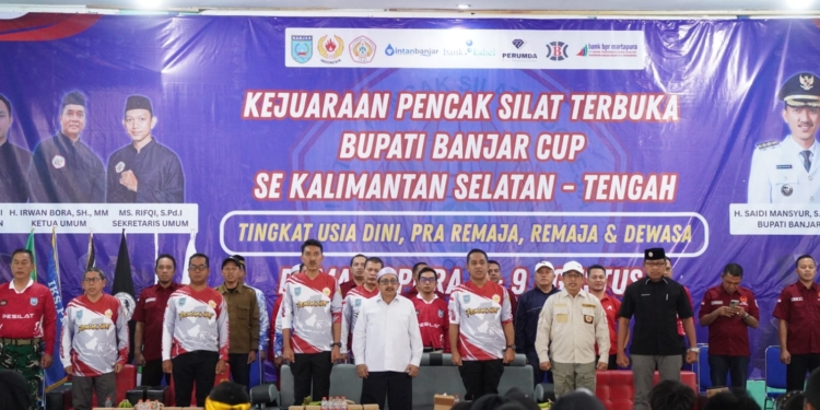 706 Pesilat Ramaikan Bupati Banjar Cup 2026, Ajang Cetak Bibit Atlet Berprestasi