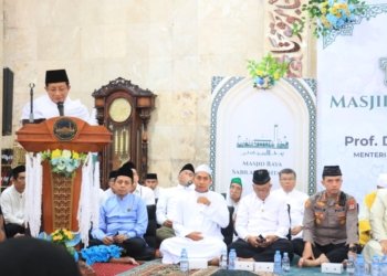 Riza Muttaqin Pimpin Langsung Pengamanan Nasaruddin Umar di Banjarmasin