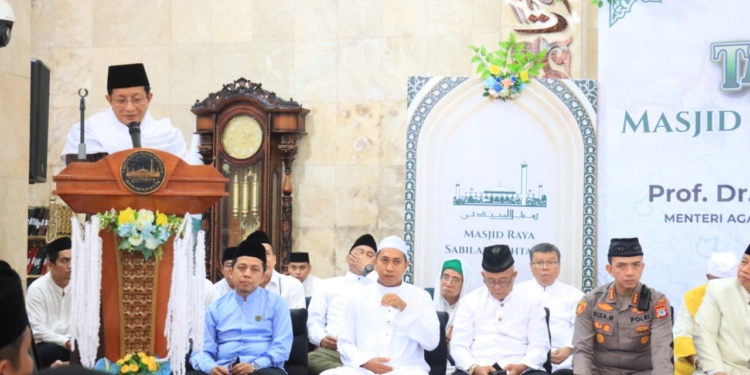 Riza Muttaqin Pimpin Langsung Pengamanan Nasaruddin Umar di Banjarmasin
