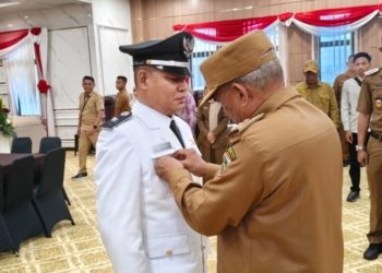 Bupati Kotabaru Lantik Asrul Jadi Kades Antar Waktu Desa Kalian, Lanjutkan Sisa Masa Bakti 2021–2027