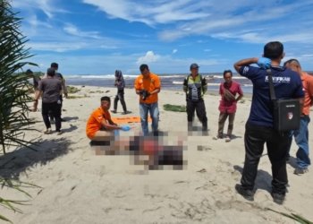 Dua Hari Hilang Usai Diduga Terjun ke Sungai, Warga Muara Sibuntuon Ditemukan Tewas di Pesisir Lumut Maju