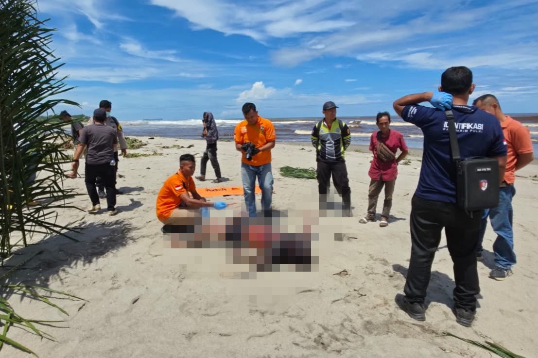 Dua Hari Hilang Usai Diduga Terjun ke Sungai, Warga Muara Sibuntuon Ditemukan Tewas di Pesisir Lumut Maju