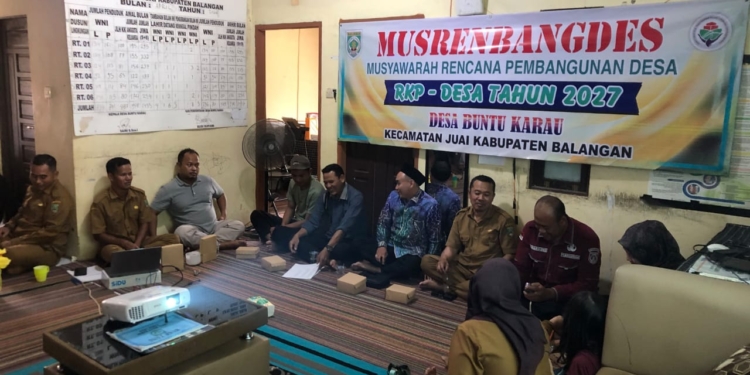 Musrenbangdes Buntu Karau Bahas Prioritas Pembangunan dan Penguatan Ekonomi Masyarakat