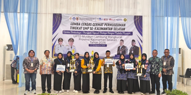 SMPN 3 Batumandi Raih Juara 2 Lomba Cerdas Cermat Museum Tingkat Provinsi Kalsel