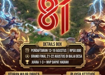 DGC Season 2 Siap Panaskan HUT ke-81 RI, Tim MLBB se-Kabupaten Banjar Adu Strategi di Gunung Batu