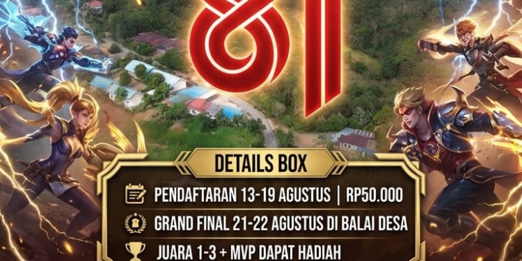 DGC Season 2 Siap Panaskan HUT ke-81 RI, Tim MLBB se-Kabupaten Banjar Adu Strategi di Gunung Batu