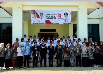 21 Calon Paskibra Juai Dikukuhkan, Siap Kibarkan Merah Putih di HUT ke-81 RI