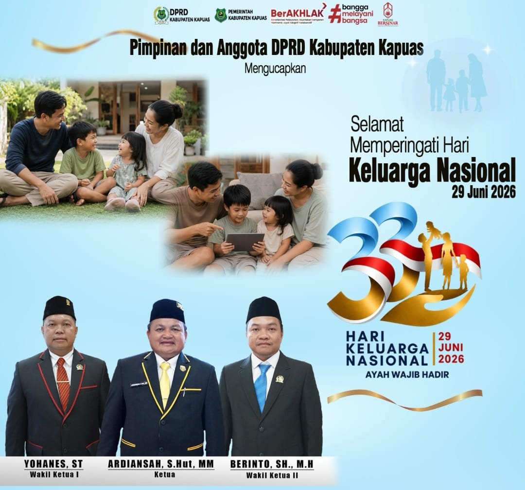 Harganas 2026, DPRD Kapuas Dorong Penguatan Ketahanan Keluarga