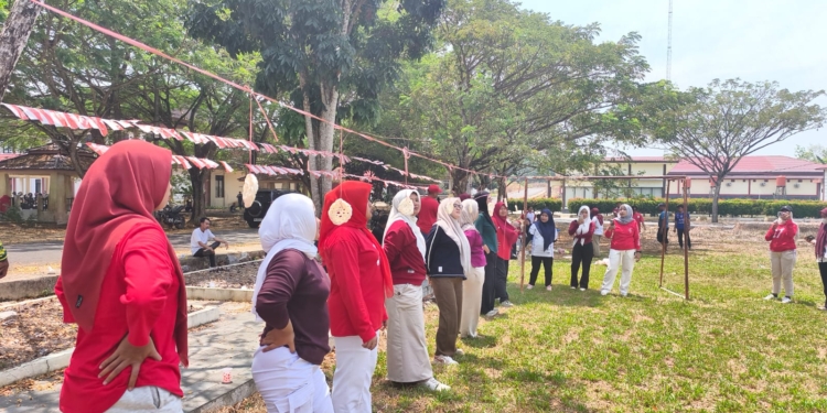 Lomba Tujuhbelasan DKUKMTK Balangan, Semarak Kemerdekaan Dibumbui Tawa dan Kekompakan