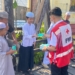 PMI Siagakan Ambulans dan Personel, Bagikan Masker untuk Jamaah Haul Wali 5 di Tunggul Irang