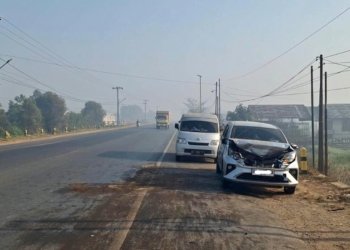 Bak Kota di Film Silent Hill, Kabut Asap Karhutla di Banjarbaru Bikin Tiga Kecelakaan