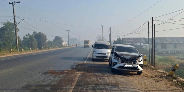 Bak Kota di Film Silent Hill, Kabut Asap Karhutla di Banjarbaru Bikin Tiga Kecelakaan
