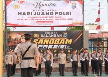 Polres Balangan Peringati Hari Juang Polri, Teguhkan Semangat Pengabdian kepada Masyarakat