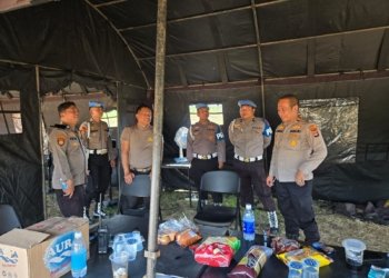 Antisipasi Karhutla, Kapolres Tanah Bumbu Cek Kesiapan Personel dan Sarpras di Posko Penanggulangan