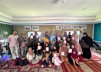 BIDADARI IVA Hadir di Sungai Batang Ilir, Upaya Desa Cegah Kanker Serviks Sejak Dini