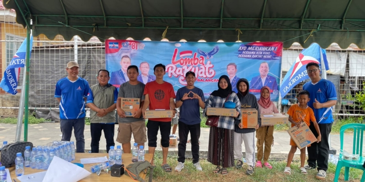 DPC Demokrat Balangan Gelar Pesta Rakyat, Semarakkan HUT ke-81 Kemerdekaan RI