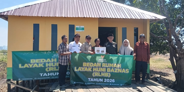 BAZNAS Banjar Resmikan Rumah Layak Huni Milik Saidi, Hadirkan Kepedulian untuk Lansia di Sungai Batang Ilir