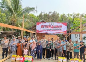 Polres Balangan Bedah 300 Rumah, Kolaborasi dengan Pemkab Wujudkan Hunian Layak bagi Warga