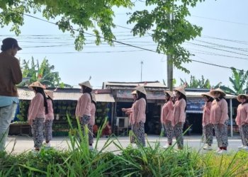 Semarakkan HUT RI Ke-81, Kelurahan Syamsudin Noor Gelar Lomba Gerak Jalan Artistik Berhadiah Jutaan Rupiah