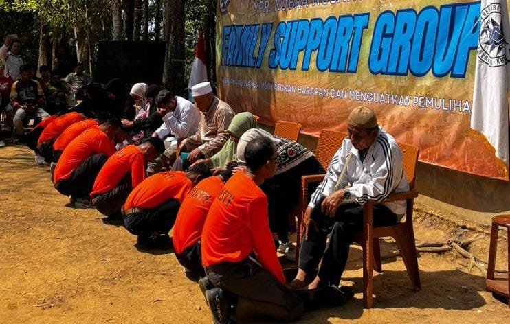 Lewat Family Support Group, YPR Kobra Kalsel Perkuat Pemulihan Residen Napza Bersama Keluarga