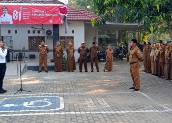 Apel Pagi Distan Banjar Jadi Momentum Perkuat Disiplin dan Waspada Dampak Kemarau