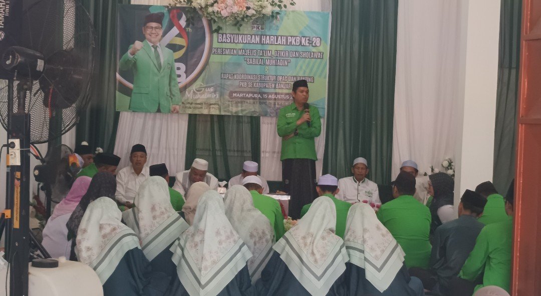 DPC PKB Kabupaten Banjar Gelar Basyukuran Harlah Ke-28, Perkuat Konsolidasi hingga Akar Rumput