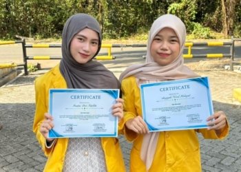 Dua Mahasiswi Farmasi ULM Sabet Juara 1 Poster Ilmiah Internasional