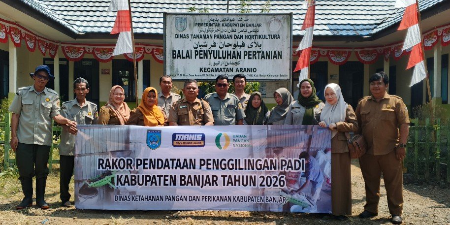DKPP Banjar Perbarui Data Penggilingan Padi di Aranio, Pastikan Informasi Petani Lebih Akurat