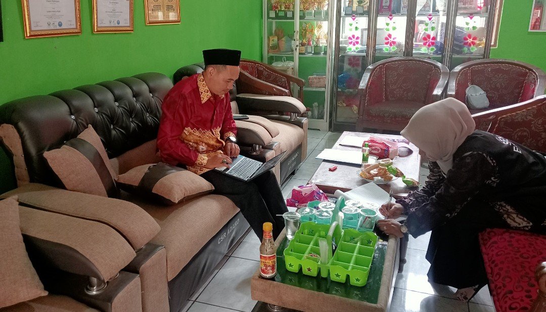 MTs Al Barkah Terima Sosialisasi dan Sensus Ekonomi BPS Balangan