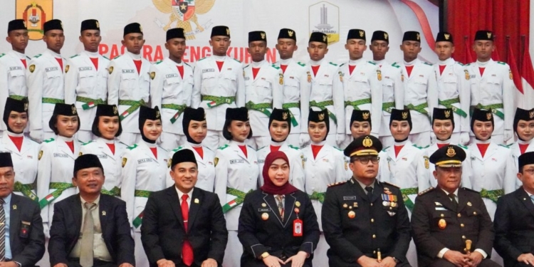 33 Pelajar Terbaik Banjarbaru Siap Kibarkan Merah Putih Usai Jalani Gemblengan Ketat